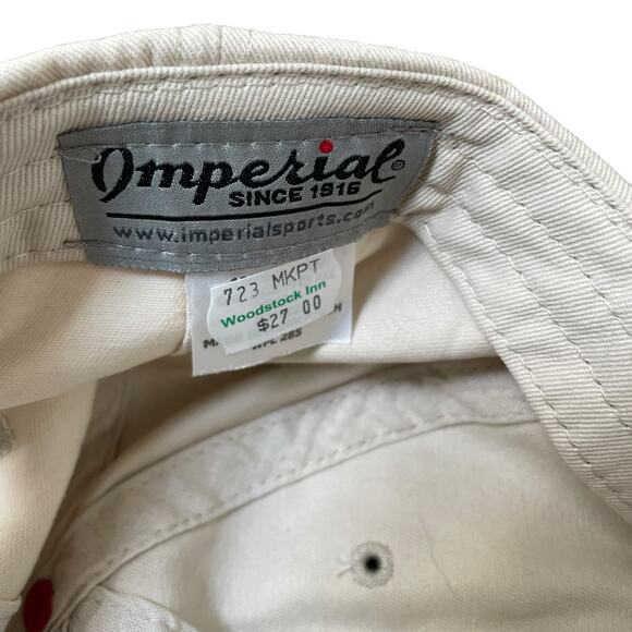 Imperial Woodstock VT Vermont Bird Logo 100% Cotton Embroidered Music Festival - Picture 7 of 12